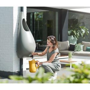 Elho Pure Raindrop regenton 70 liter met gieter