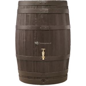 Barrica kunststof regenton darkwood 260 liter