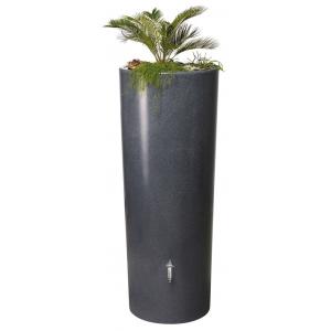 Garantia design regenton lava 350 liter met bloembak