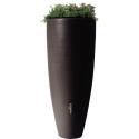 Garantia design regenton mokka 300 liter met plantenbak