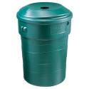 Regenton cirkelvormig 180 liter groen