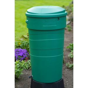 Regenton cirkelvormig 180 liter groen